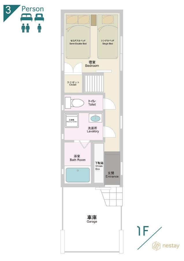 Nestay Villa Tokyo Sugamo Tóquio Exterior foto